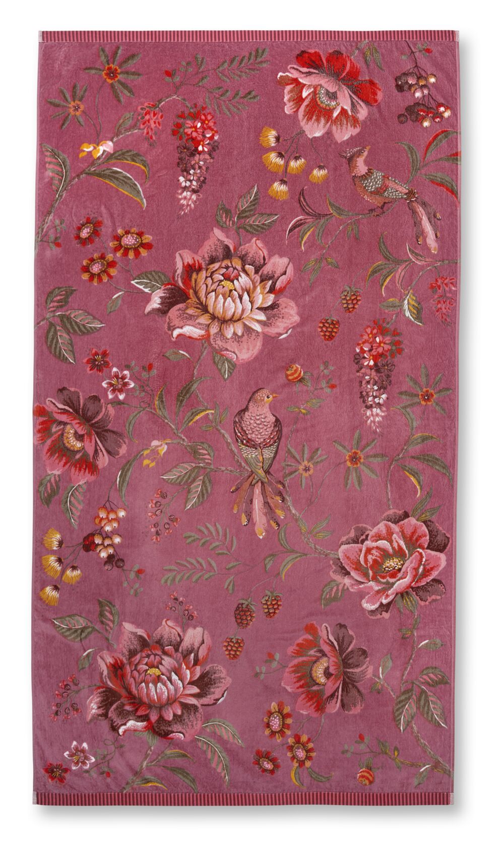 Pip Studio Strandlaken Secret Garden Beachtowel Pink