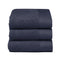 Seahorse Gastendoekje Pure - 30x50 cm - Indigo - Set van 3
