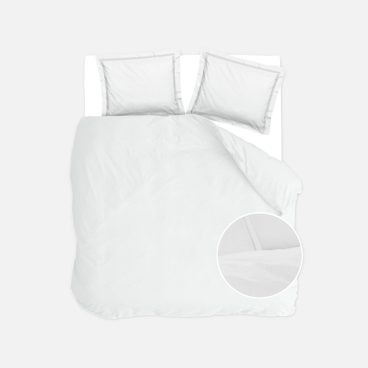 Walra Dekbedovertrek Classic Elegance White