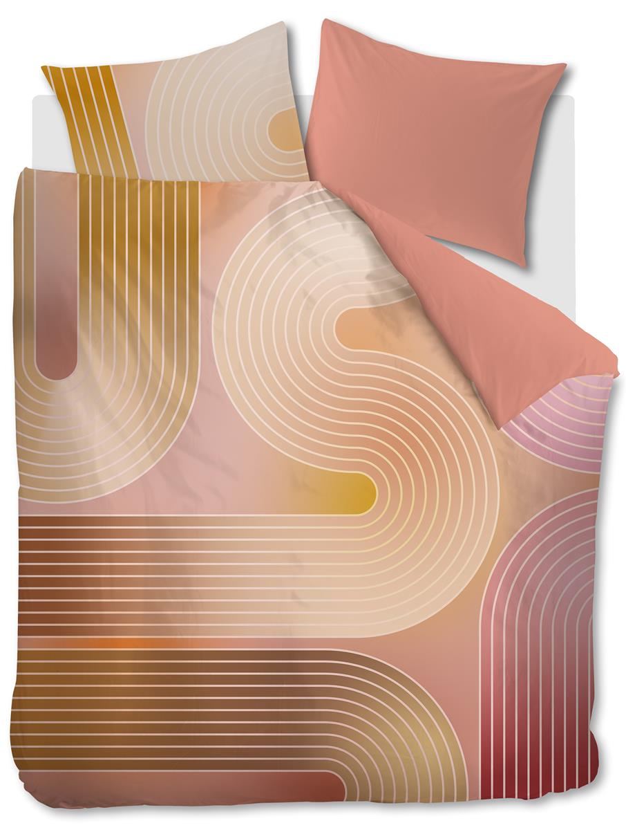 Dutch Design Dekbedovertrek Curves Coral