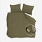 Walra Dekbedovertrek Vintage Satin Groen