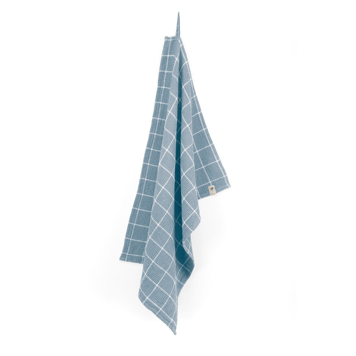Walra Keukendoek Dry with Cubes Denim Blue 50x70 cm