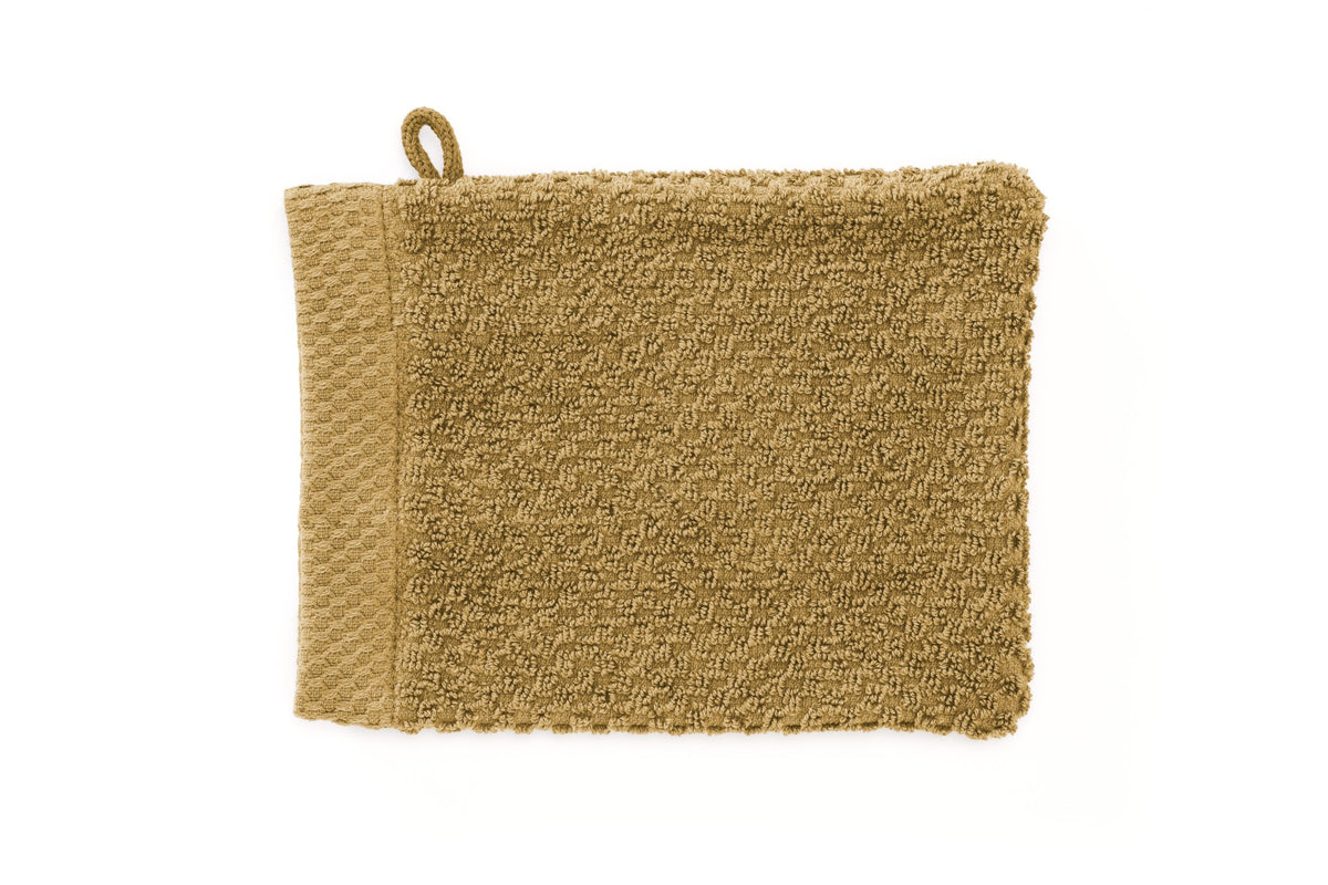 Heckett & Lane Washandje Grant Ochre-Yellow