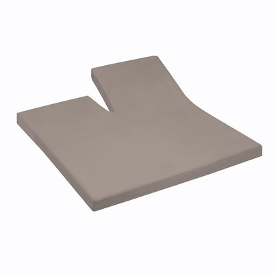 Cinderella Splittopper hoeslaken Jersey Single Split Taupe