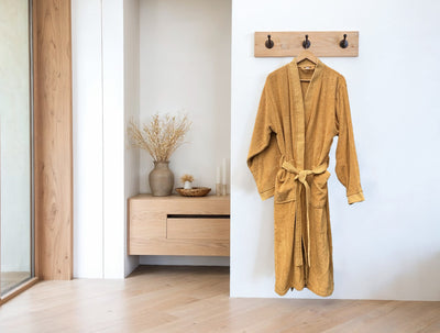 Heckett & Lane Badjas Premium Ochre-Yellow