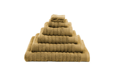 Heckett & Lane Handdoekenset Prestige - 50x100 cm - Ochre-Yellow