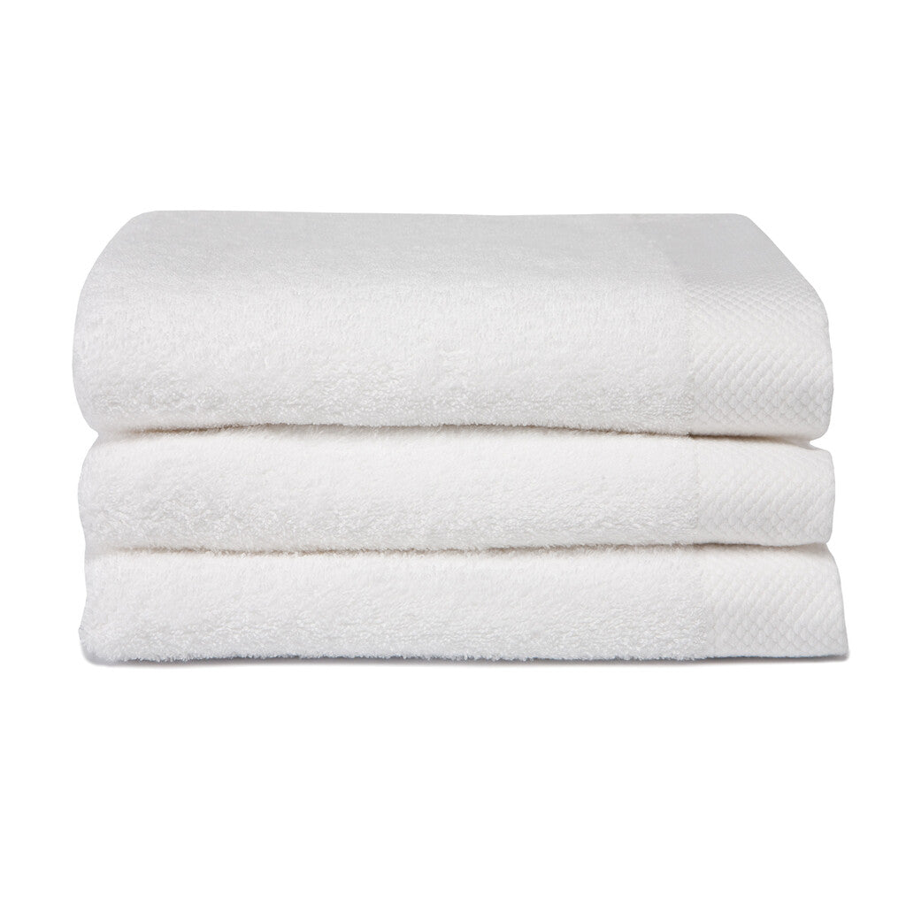 Seahorse Baddoek Pure White Set van 3