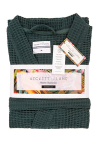 Heckett & Lane Badjas Wafel Army-Green