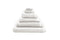 Heckett & Lane Gastendoekje Grant - 30x50 cm - White