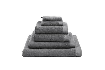 Heckett & Lane Handdoekenset Premium - 50x100 cm - Classic-Anthracite
