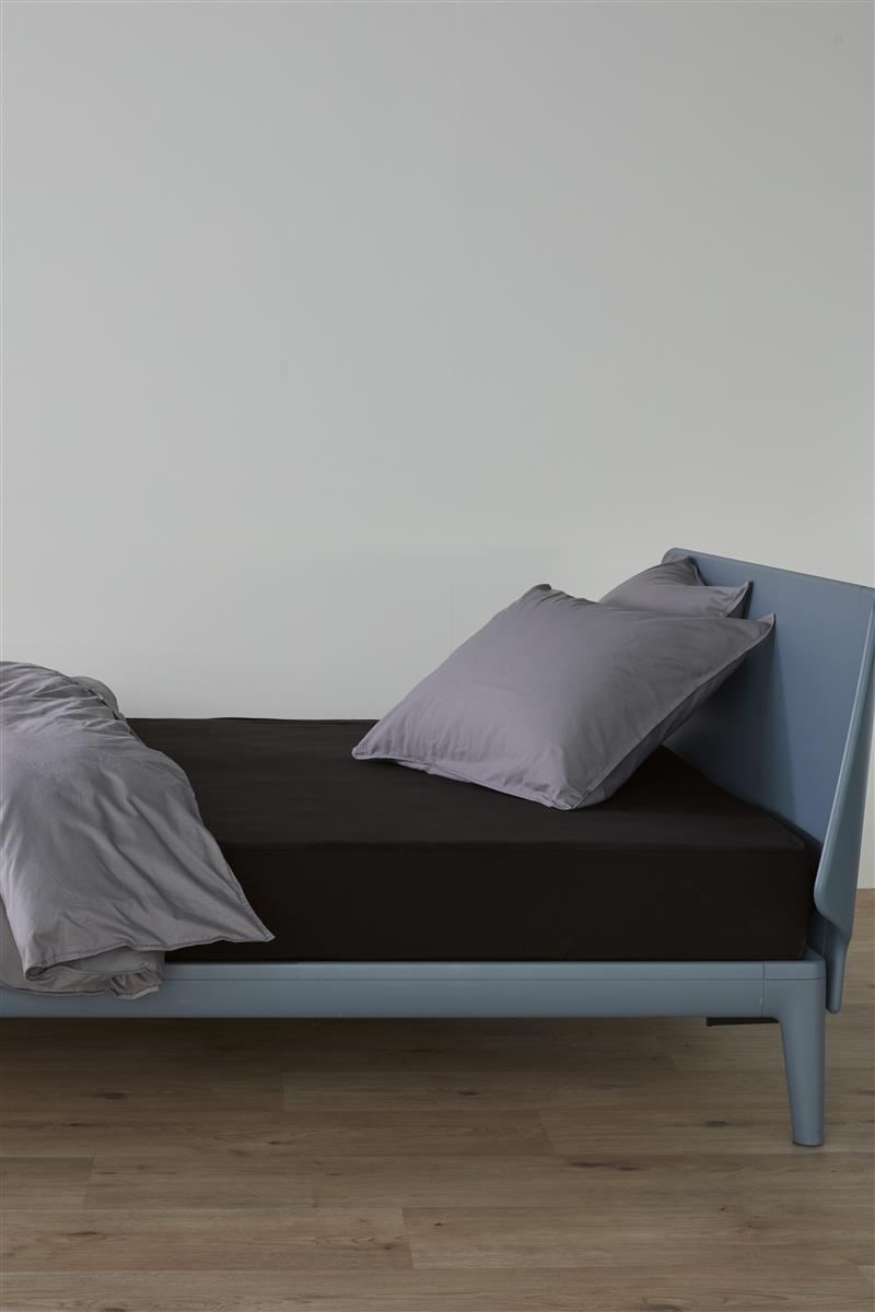 BeddingHouse Hoeslaken Jersey Black