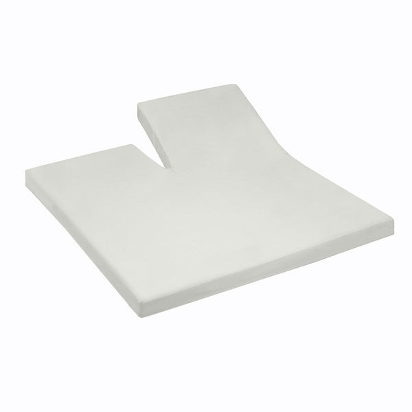 Cinderella Splittopper hoeslaken Jersey Single Split Ivory