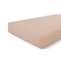 Byrklund Hoeslaken Bed Basics Cotton Old Rose