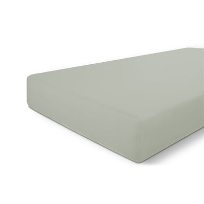 Byrklund Hoeslaken Bed Basics Cotton Grey Green
