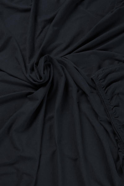 BeddingHouse Topper hoeslaken Jersey Navy Blue