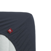 BeddingHouse Topper hoeslaken Jersey Navy Blue