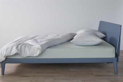 BeddingHouse Topper hoeslaken Jersey Light Blue