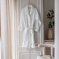 Walra Badjas Casual Robe S M White S-M