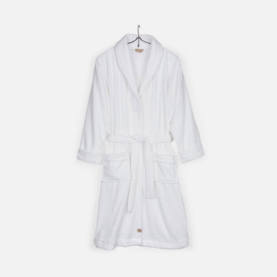 Walra Badjas Casual Robe S M White S-M