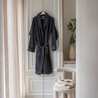 Walra Badjas Casual Robe S M Anthracite S-M