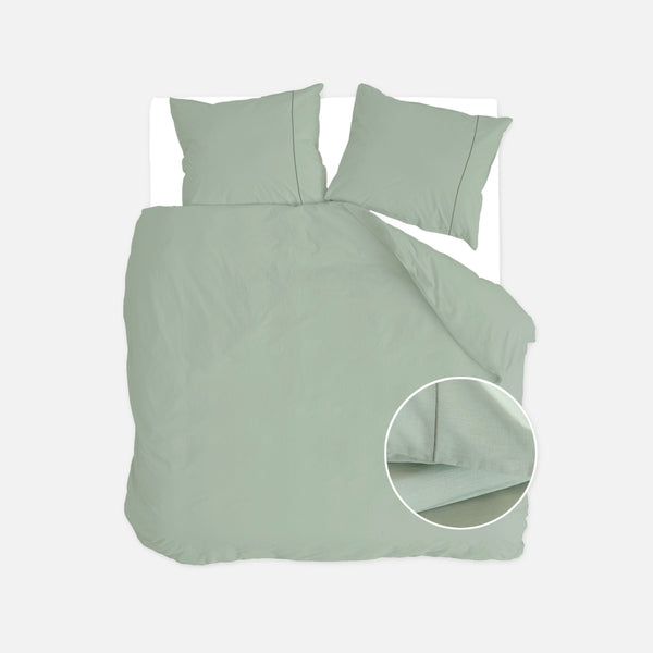 Walra Dekbedovertrek Remade Uni Essence Green