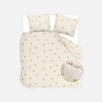 Walra Dekbedovertrek Sunset Blossom Off White