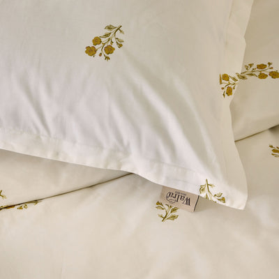 Walra Dekbedovertrek Sunset Blossom Off White