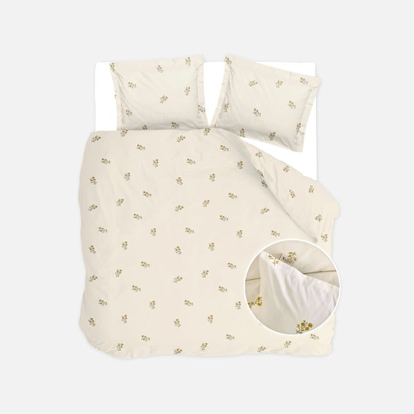 Walra Dekbedovertrek Sunset Blossom Off White