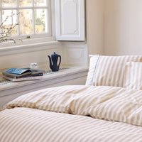 Walra Dekbedovertrek Refined Lines Sand