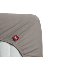 BeddingHouse Splittopper hoeslaken Jersey Taupe