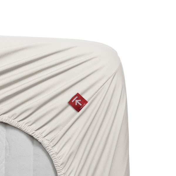 BeddingHouse Splittopper hoeslaken Percale Cotton Splittopper Off White
