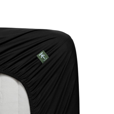 BeddingHouse Topper hoeslaken Percale Cotton Topper Black