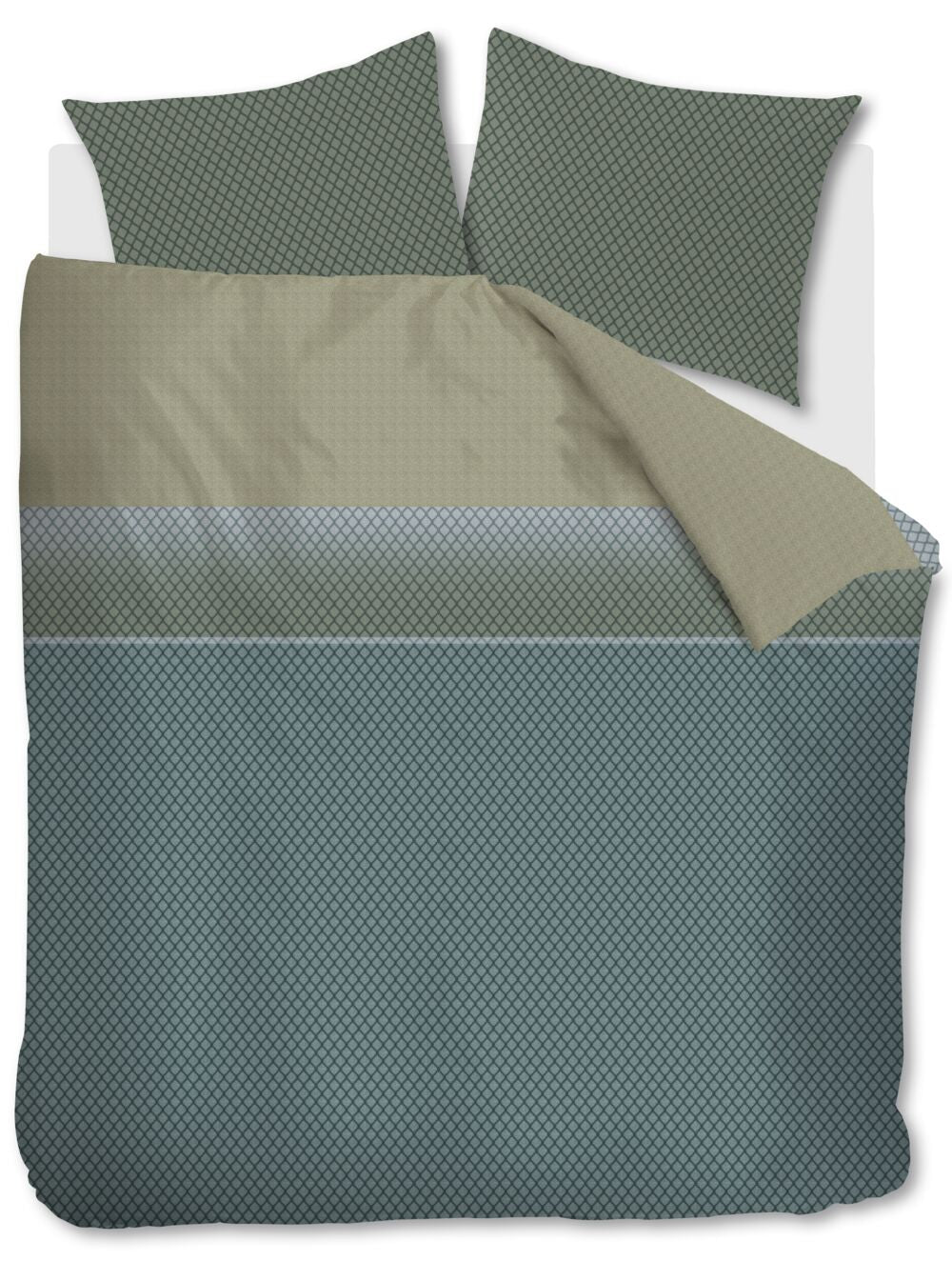 BeddingHouse Dekbedovertrek Riven Blue