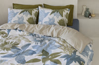 BeddingHouse Dekbedovertrek Flori Blue