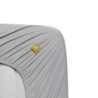 BeddingHouse Topper hoeslaken Percale Cotton Topper Light Grey