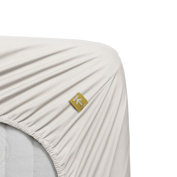 BeddingHouse Hoeslaken Percale Cotton Off White