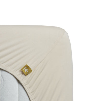 BeddingHouse Topper hoeslaken Jersey Stretch Topper Naturel
