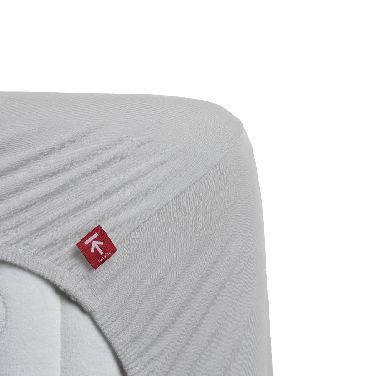 BeddingHouse Splittopper hoeslaken Jersey Stretch SplitTopper Light Grey