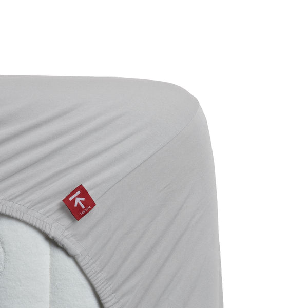 BeddingHouse Splittopper hoeslaken Jersey Stretch SplitTopper Light Grey