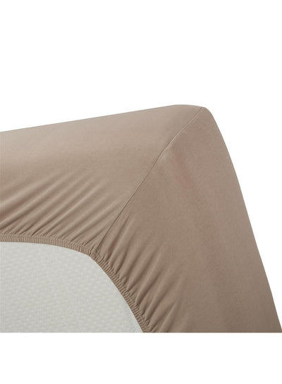 BeddingHouse Hoeslaken Jersey Lycra Taupe