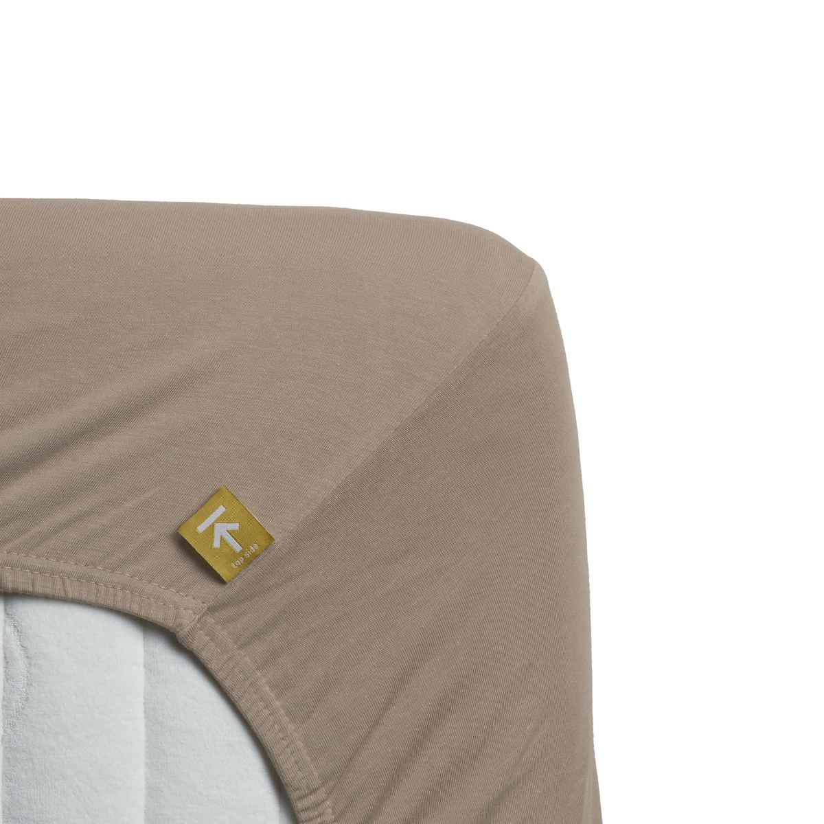 BeddingHouse Topper hoeslaken Jersey Stretch Topper Taupe