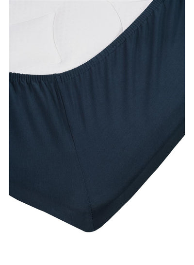 BeddingHouse Topper hoeslaken Jersey Lycra Topper Indigo Blue