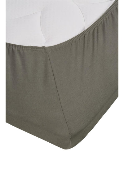 BeddingHouse Topper hoeslaken Jersey Lycra Topper Warm Grey