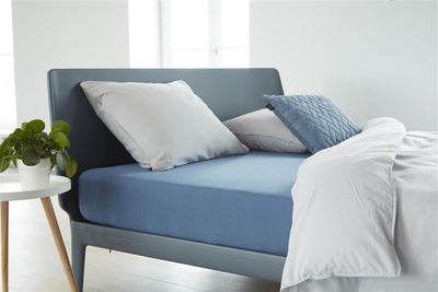 BeddingHouse Splittopper hoeslaken Jersey Blue