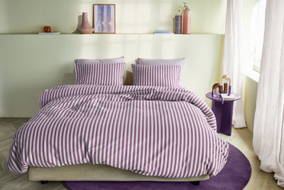 BeddingHouse Dekbedovertrek Veya Mauve