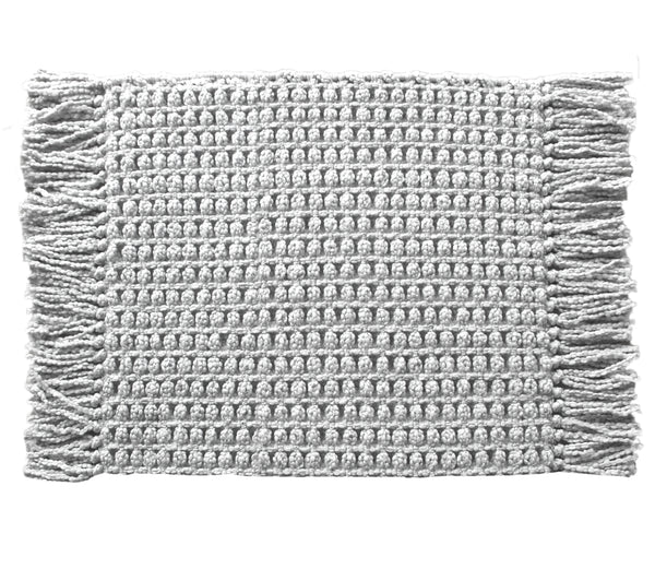 Heckett & Lane Badmat Madras Light-Grey
