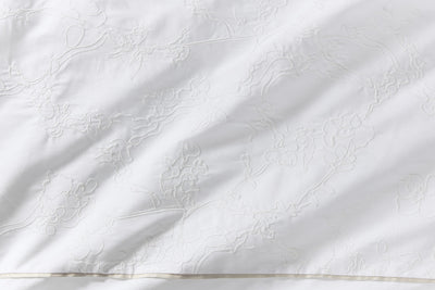 Van Gogh Museum Dekbedovertrek Broderie Fleurie White