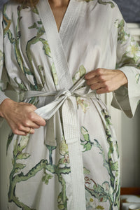 Van Gogh Museum Badjas Almond Blossom Kimono Sand