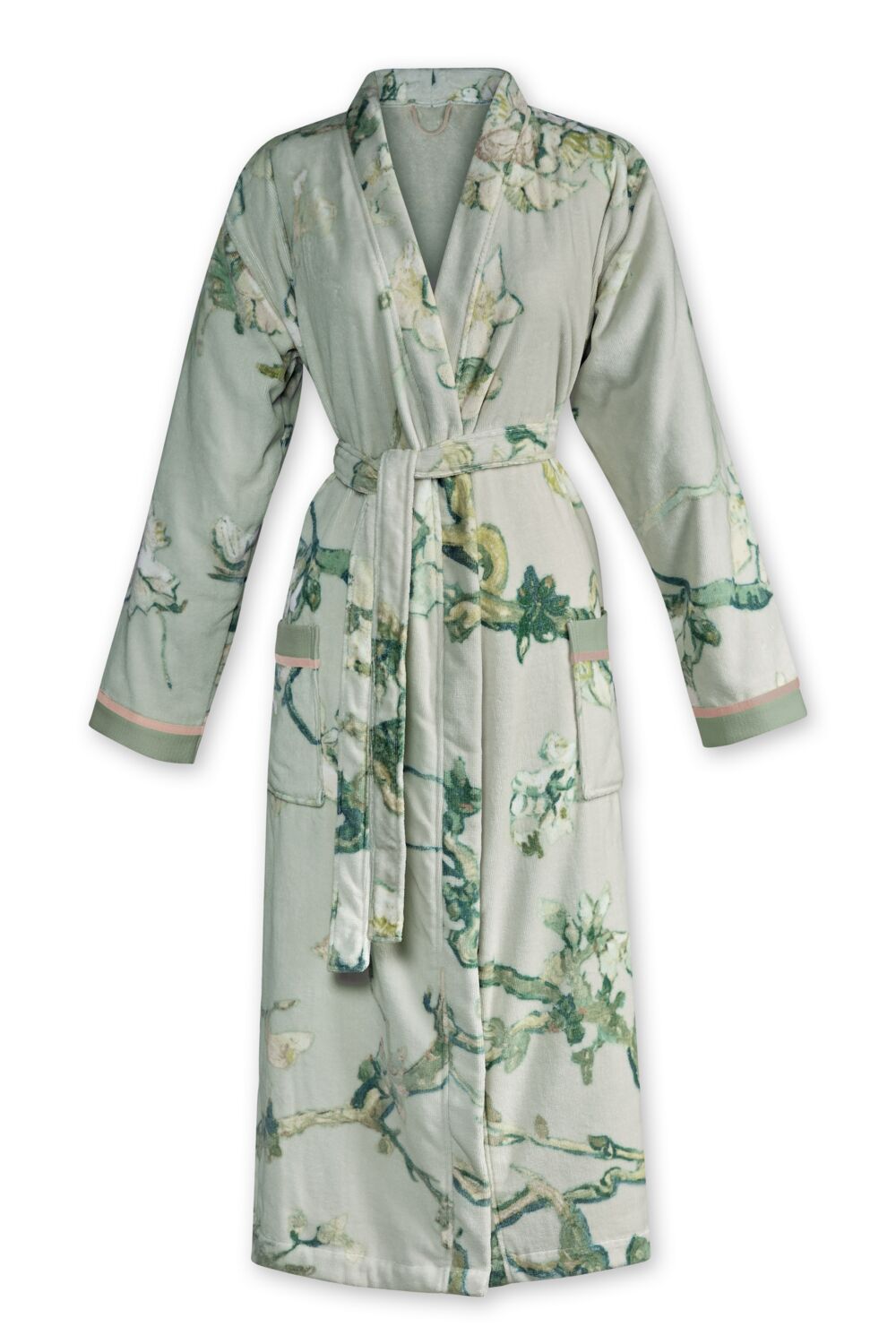 Van Gogh Museum Badjas Blossom Bathrobe Green