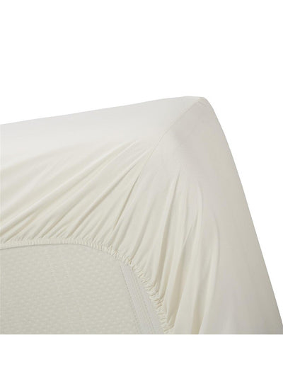 Ambiante Topper hoeslaken Cotton Uni topper Off white
